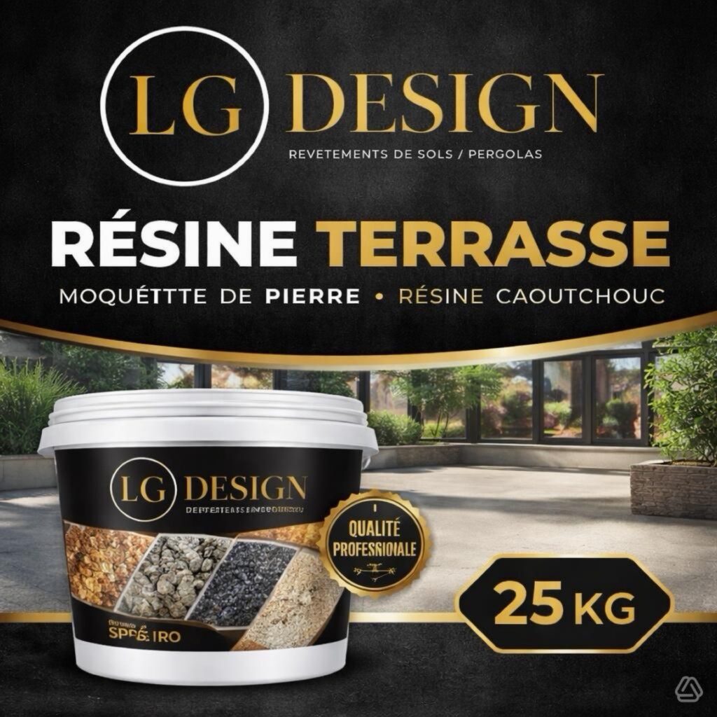Installation de résine terrasse à Dieppe