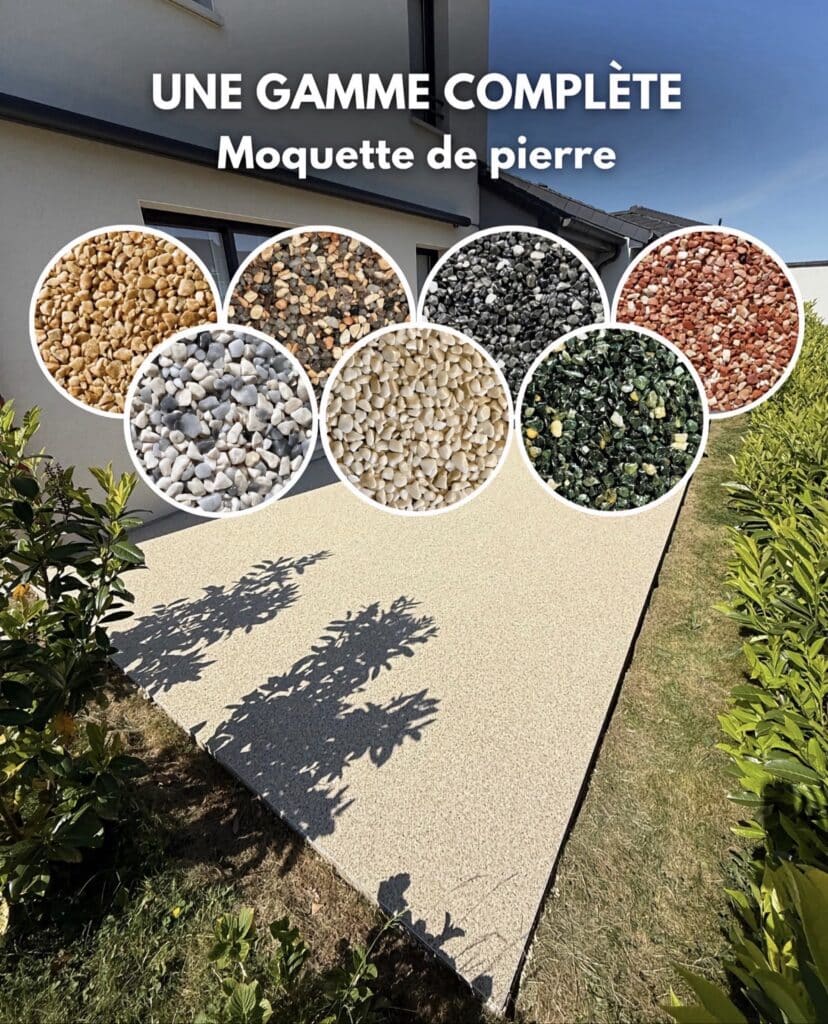 Installation de moquette de pierre à Le Havre